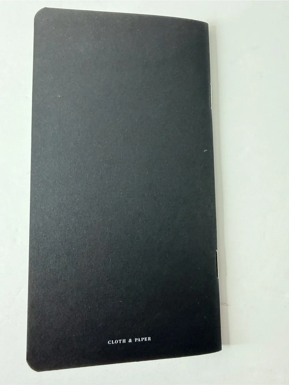 Cloth & Paper Monthly Admin undated 12 month pocket plus planner- Black